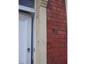 Make good external stone and plaster work
