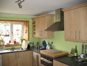 paint kitchen walls, and apply coving