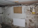 Rebuilding a window into a cellar exterior wall