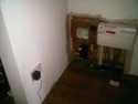 Build cupboard bookcase to hide electric meter