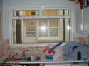 Replaster kitchen, some electrics
