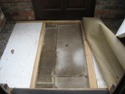 concrete floor of porch