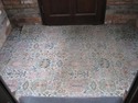 concrete floor of porch