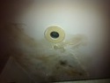 repair water damaged bathroom ceiling