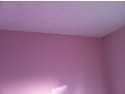 plaster walls and ceiling (6m60cm x 2m55cm) then paint