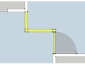 Construct Partition Wall Frame Including Door