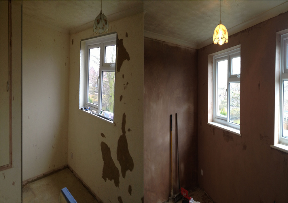 Plastering A Room After Wall Paper Removal Plastering A Room After Wall Paper Removal