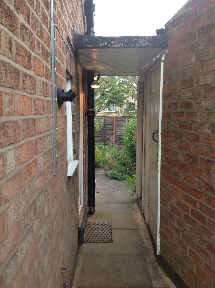 Convert outhouse WC and coalshed in utility room Conversions