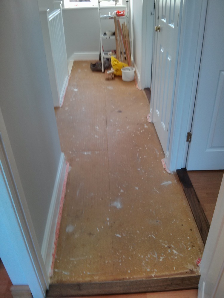 Fit carpet and underlay on landing and stairs 4mx4m Carpet Fitting