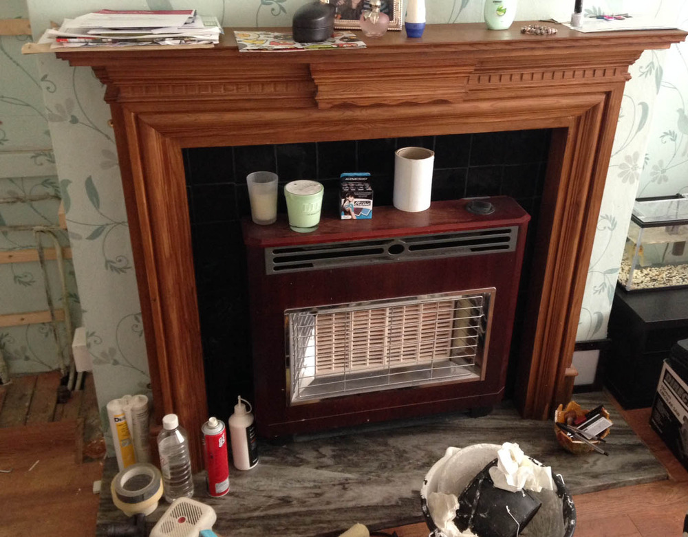 Cap off and remove old gas fire Gas Work job in Cramlington