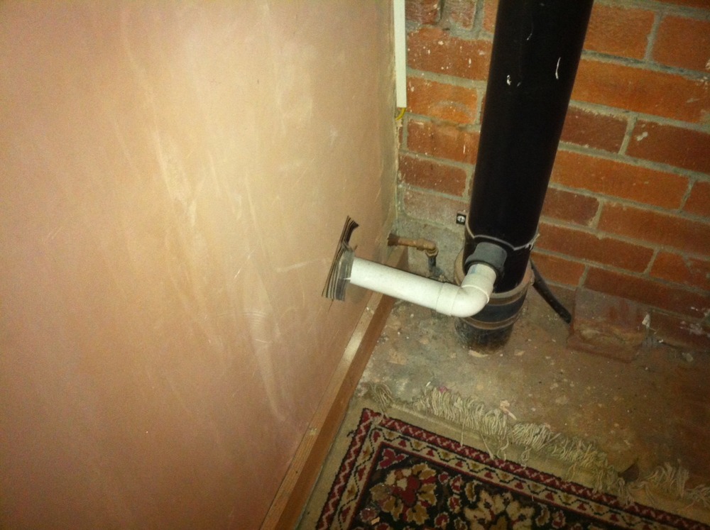 Plumb washing machine into new location Plumbing job in North Shields