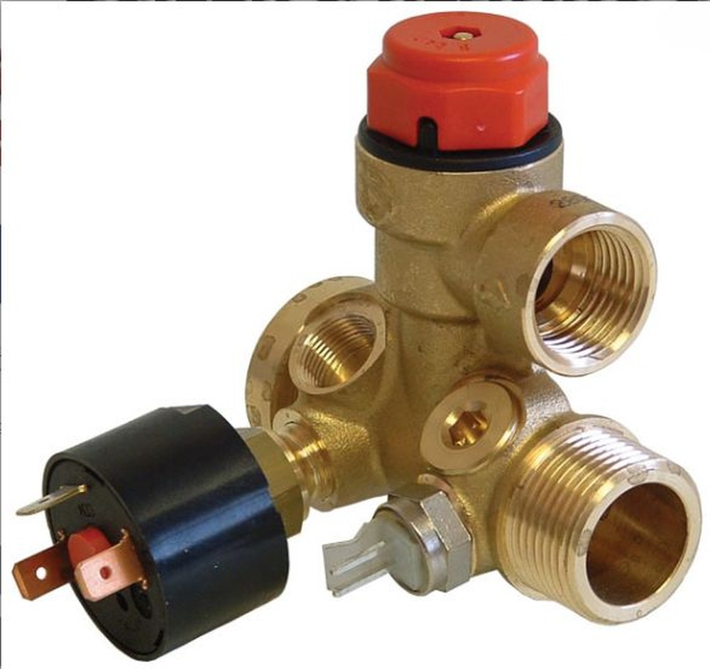 Replace Ferolli combi boiler pressure release valve Central Heating