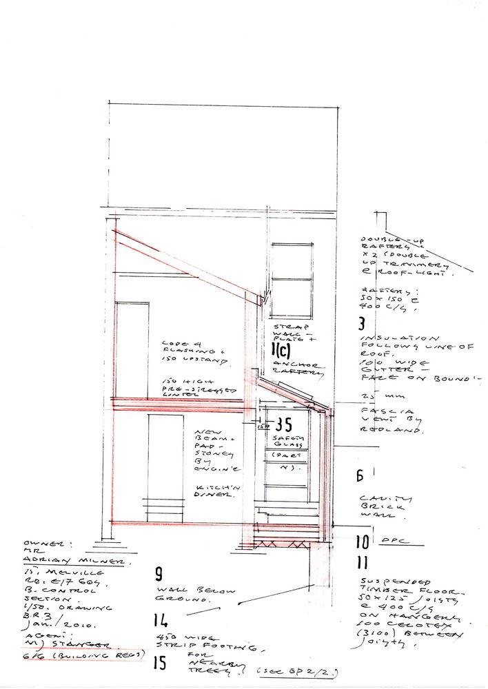 Single storey extension with pitched roof. Extensions job in Walthamstow, East London MyBuilder