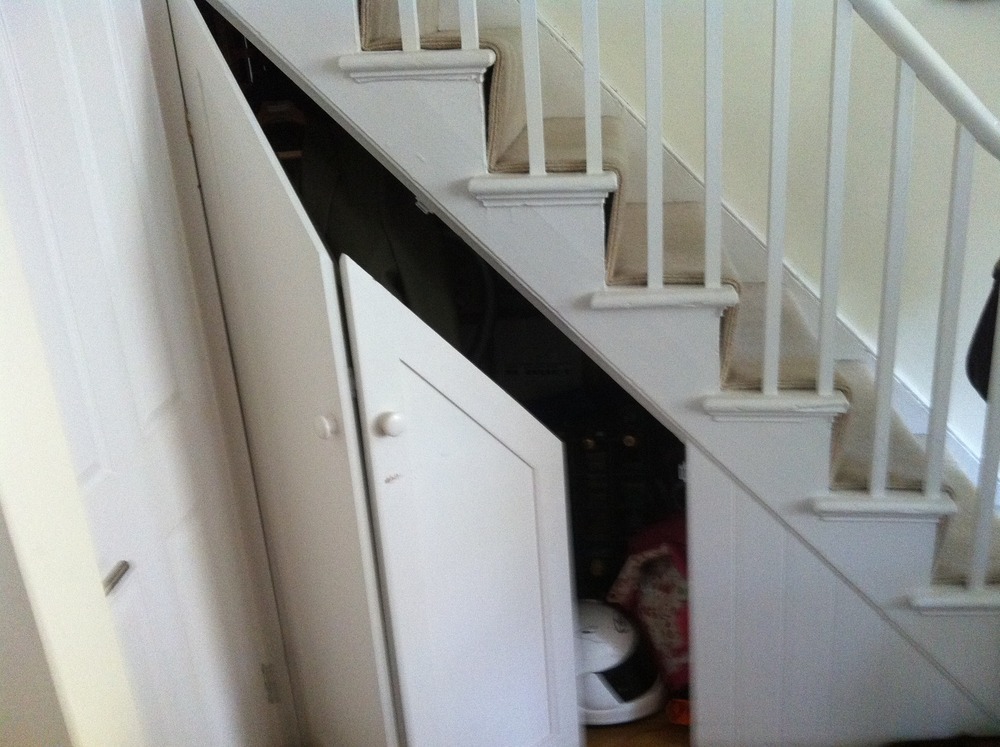 Creating a cupboard/storage unit under stairs Carpentry & Joinery job