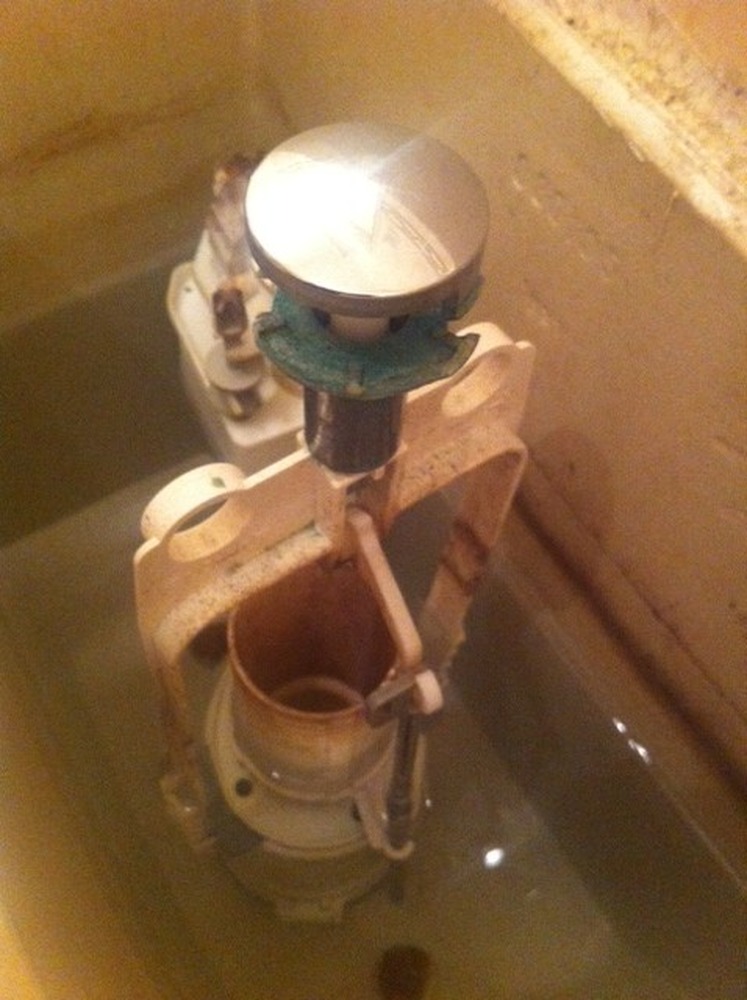 Replace toilet button flush Plumbing job in Paddington, West London