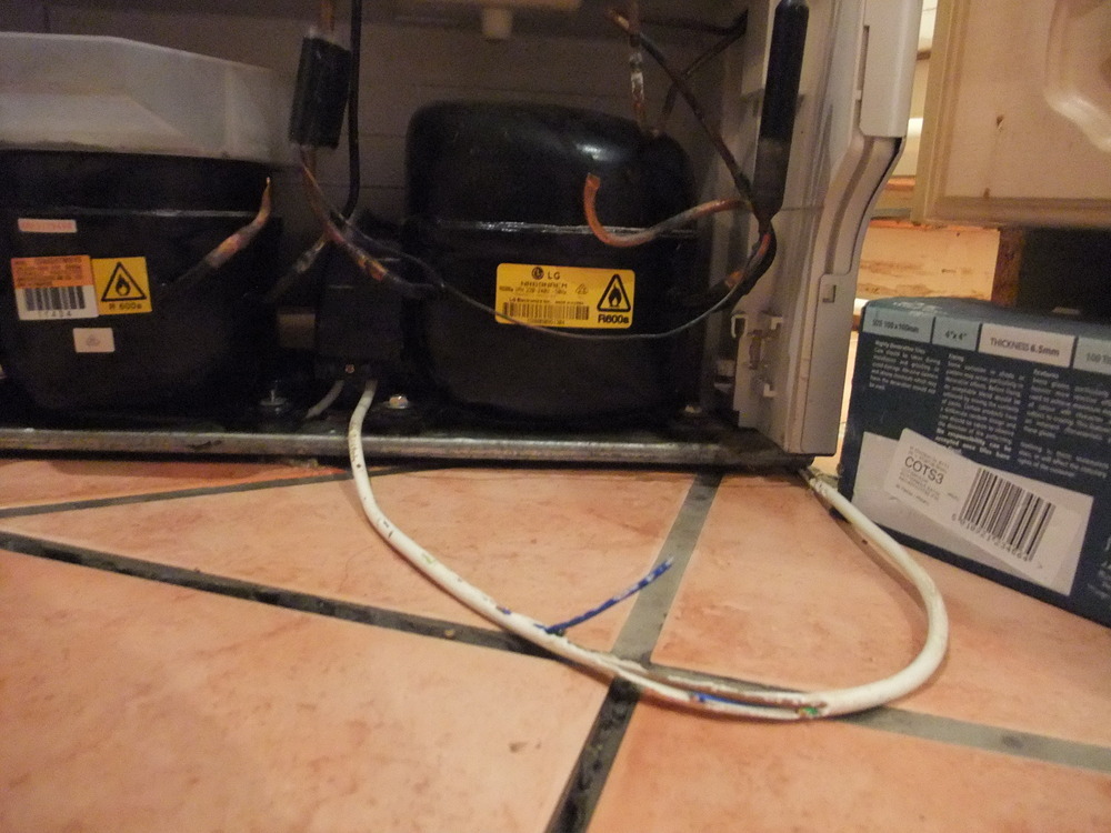 Fridge Freezer Wiring Electrical job in Leighton Buzzard