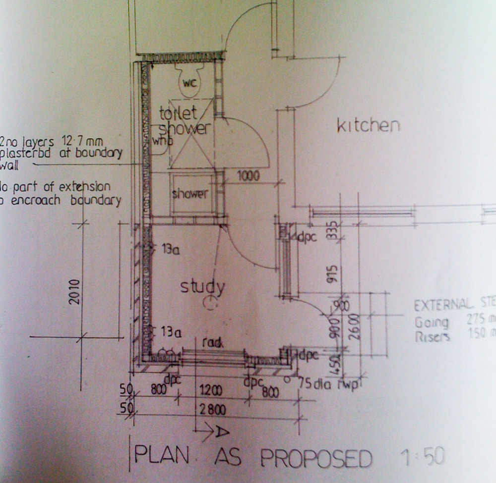 Small Extension 3mx3m and Downstairs toilet Extensions job in Glasgow