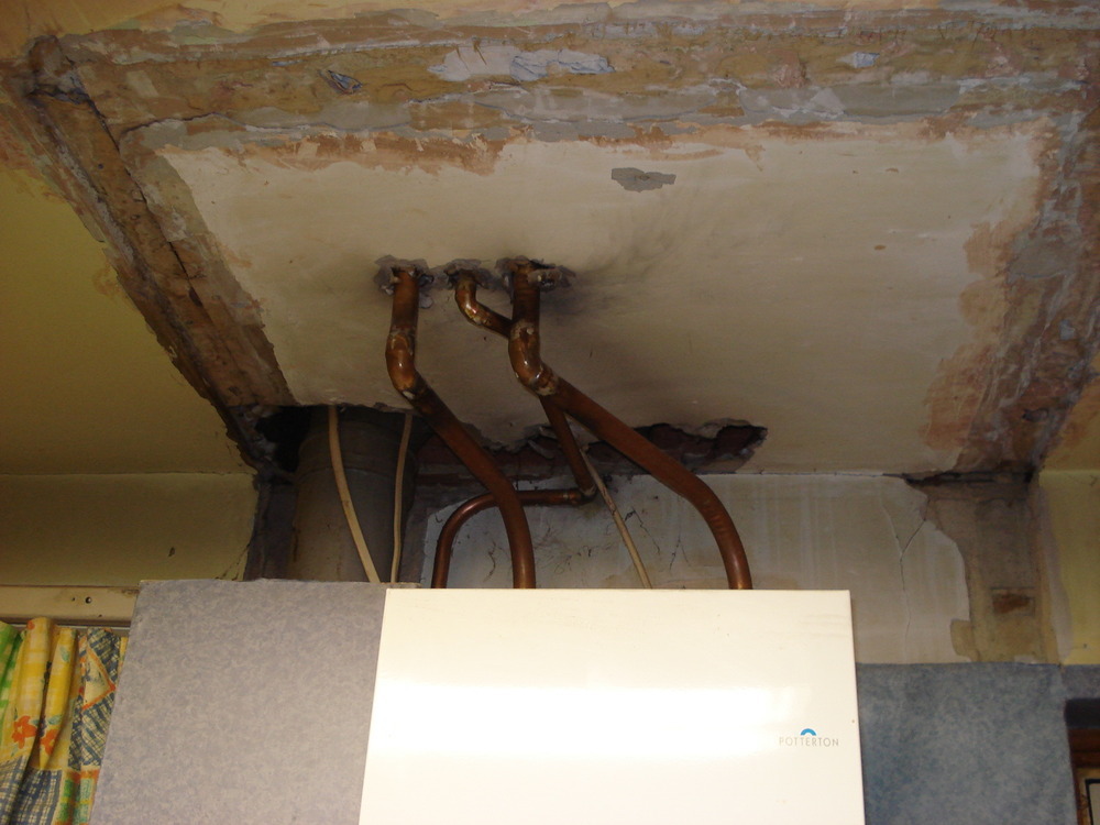 Box in some pipes above gas boiler Carpentry & Joinery job in Crawley