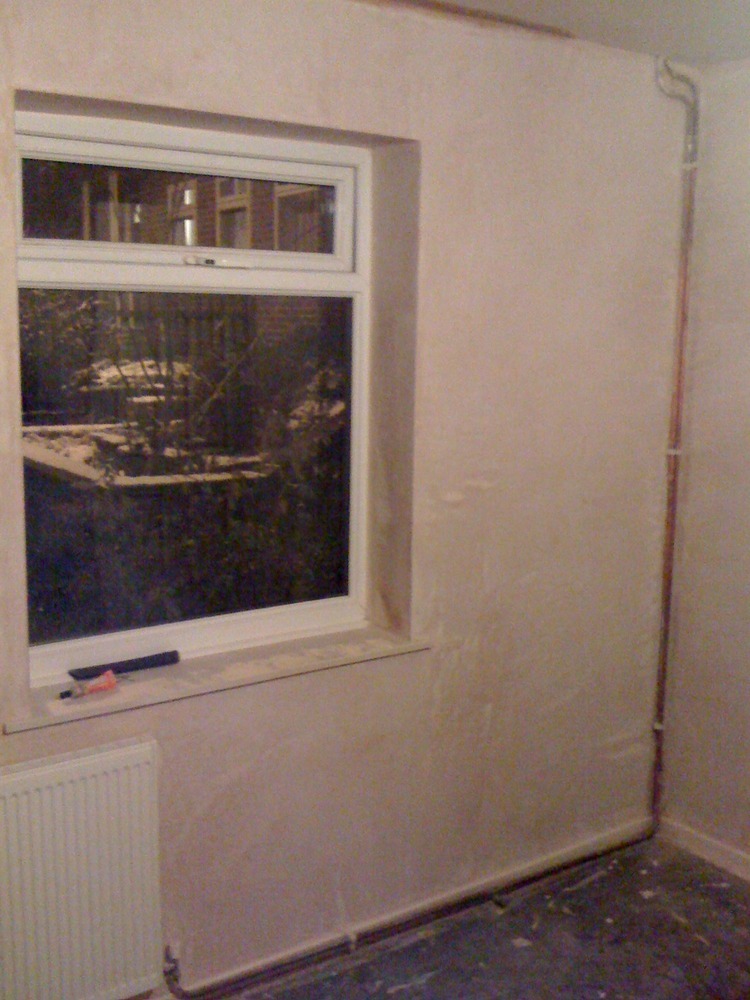 Box in central heating pipes Carpentry & Joinery job in Huddersfield