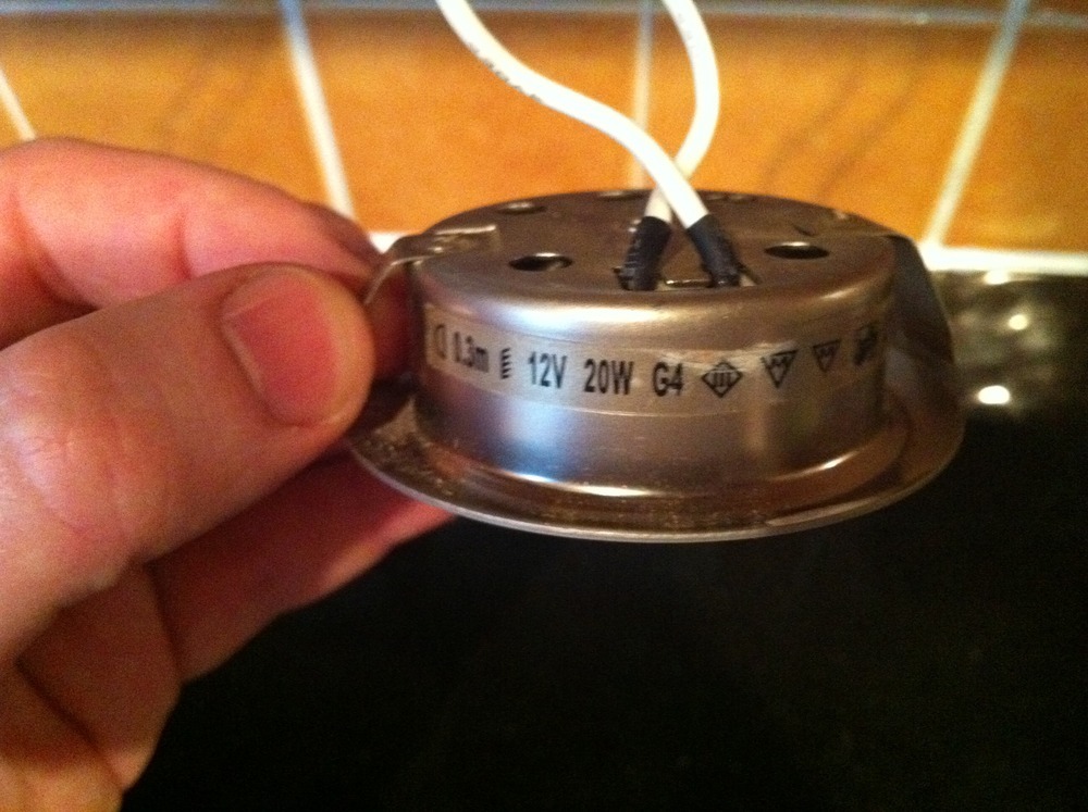 Halogen downlighters, light fitting, RCD tripping Electrical job in