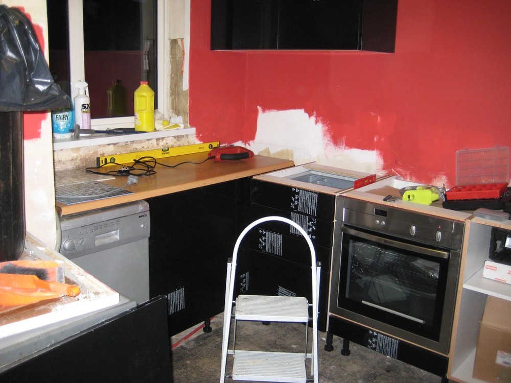 Worktop fitted, Gas hob connected Kitchen Fitting job in Reading