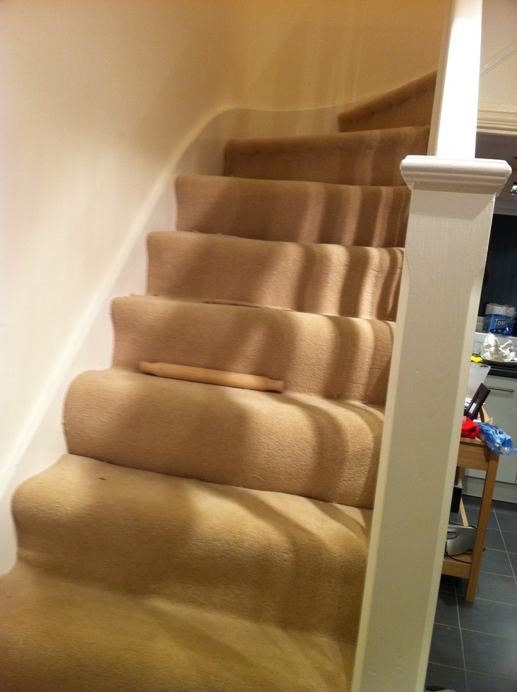 Stair carpet fitting Denton Carpet Fitting job in Manchester