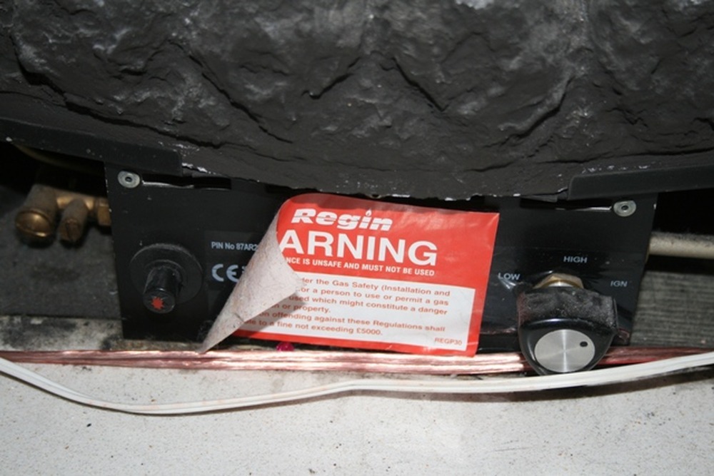 Remove gas fire and install open fire in its place Gas Work job in