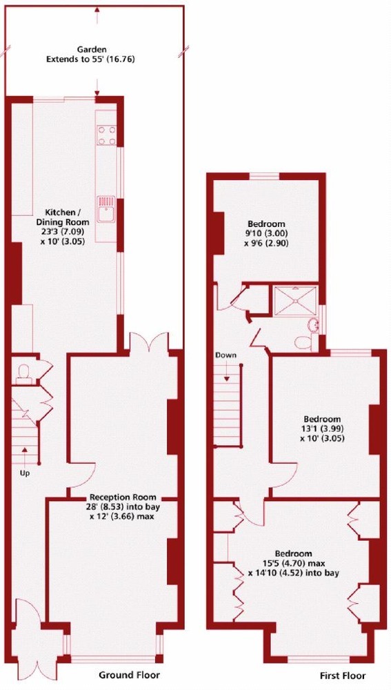 3 bed 1930's terraced house full paint & decorate Painting