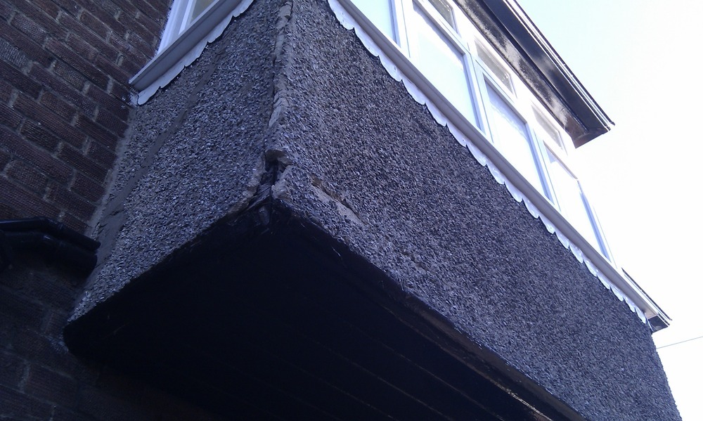 Insulate and rerender a bay window Insulation job in Cambridge