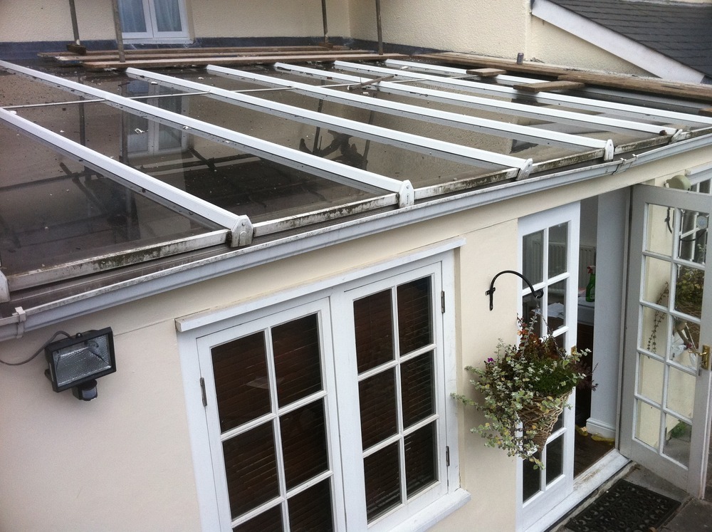 Fix leaks in uPVC glass conservatory roof Conservatories job in