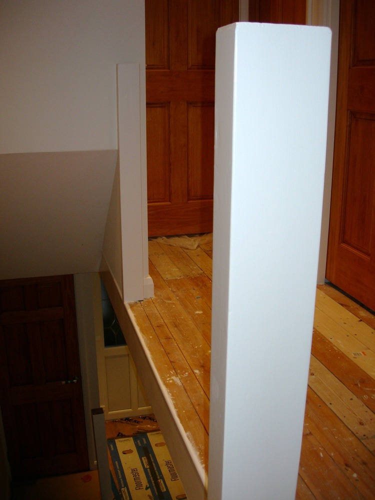 Fitting stair rails and spindles Carpentry & Joinery job in