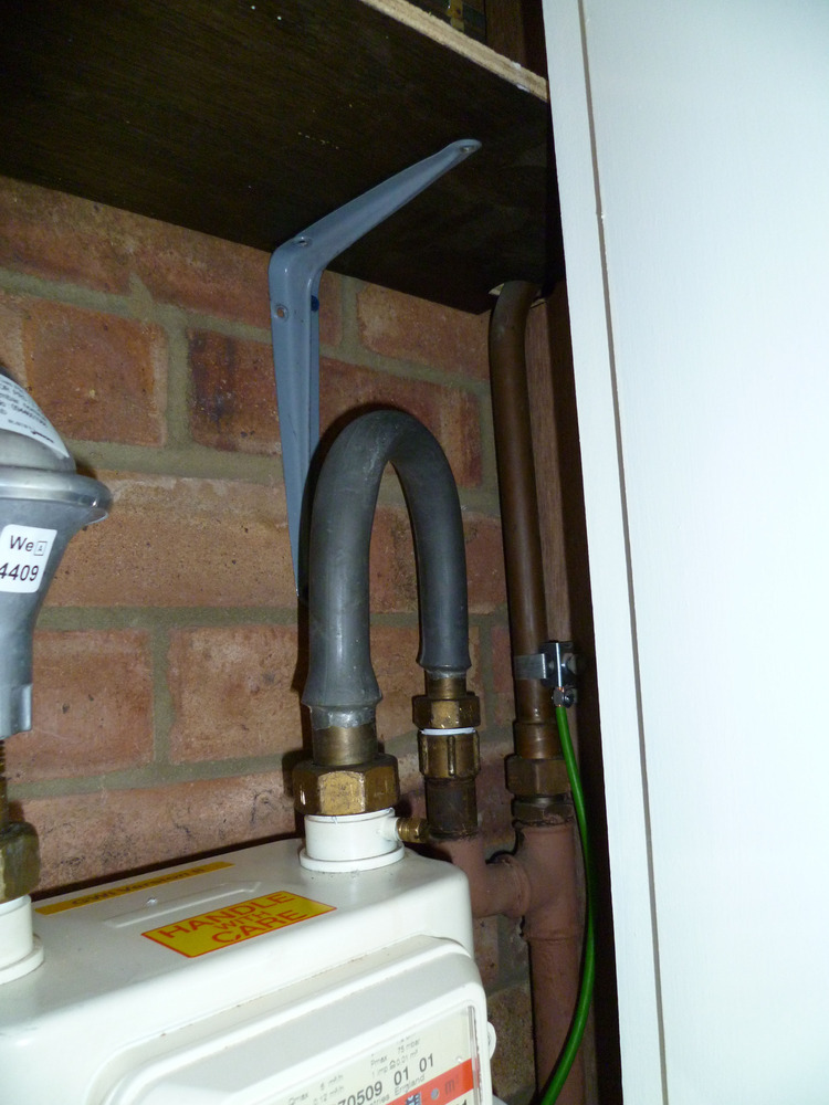 To replace gas meter outlet lead pipe Gas Work job in Camberley