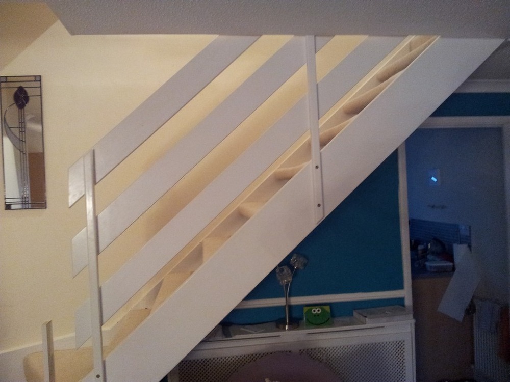 Converting from open to closed staircase Carpentry & Joinery job in