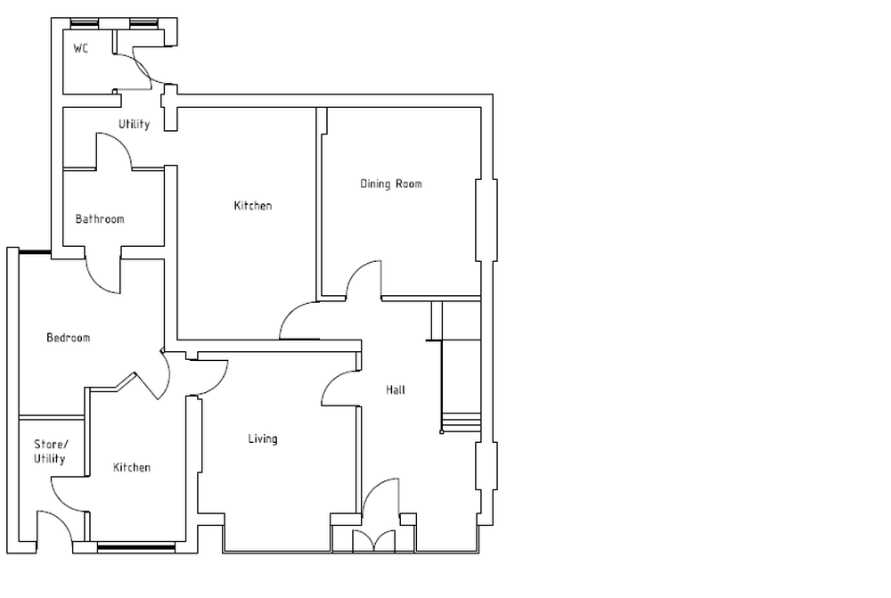 single story timber frame extension Extensions job in Sutton