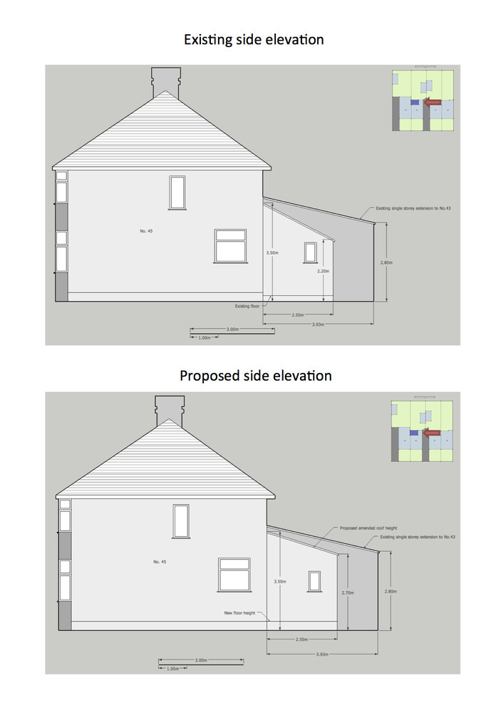 Single storey rear extension 4m x 2.5m approx Extensions job in